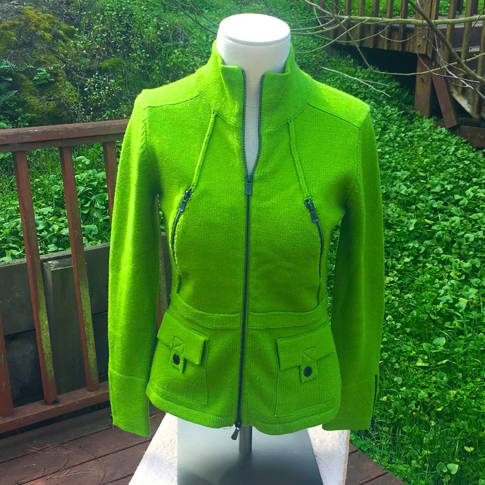 Green Wool Sweater